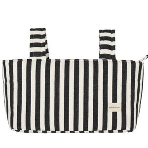 Black and White Striped Kids Stroller Bag